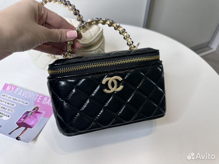 Сумка chanel натуральная кожа