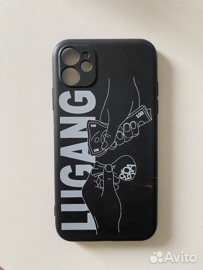 Чехол на iPhone 11 Lu Gang черный новый