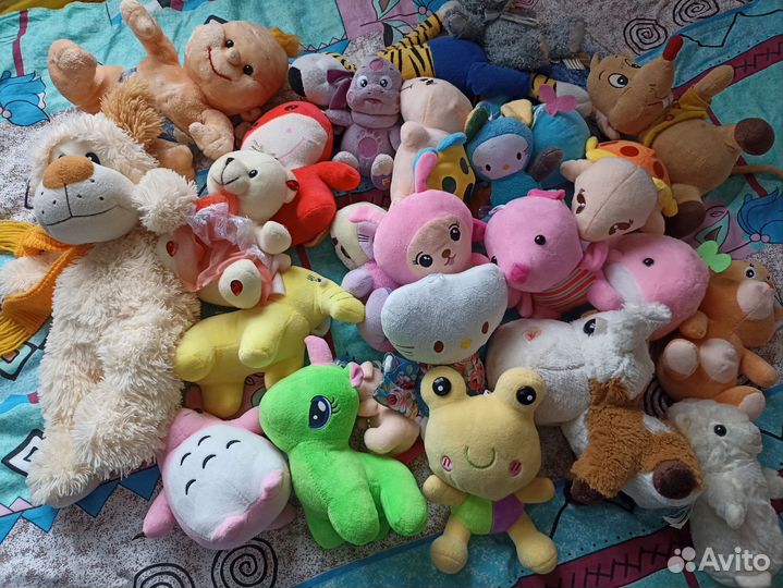 Мягкие игрушки пакетом