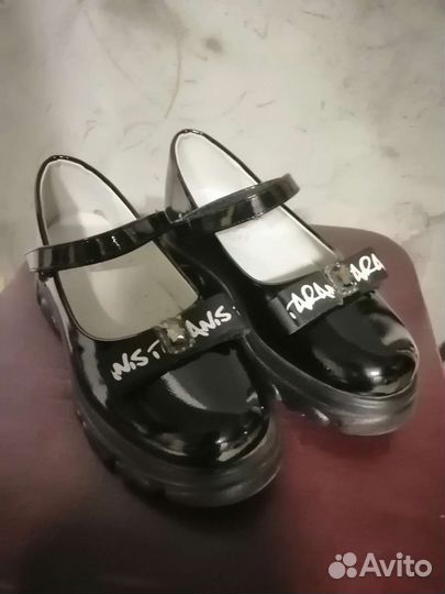 Туфли школьные для девочки 34 размер