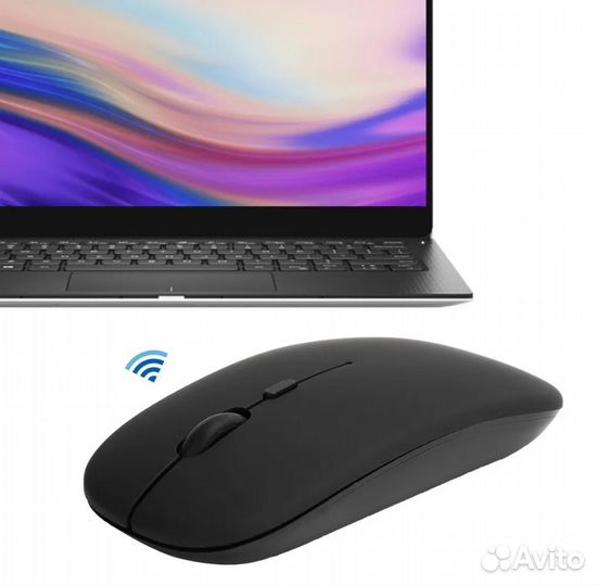 Мышь беспроводная, 2,4G, черный