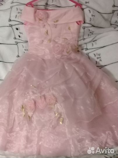 Платье для девочки на выпускной 4-7 лет