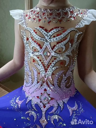 Костюм для фигурного катания 140 146