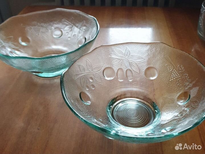 Салатники новые, стекло, СССР