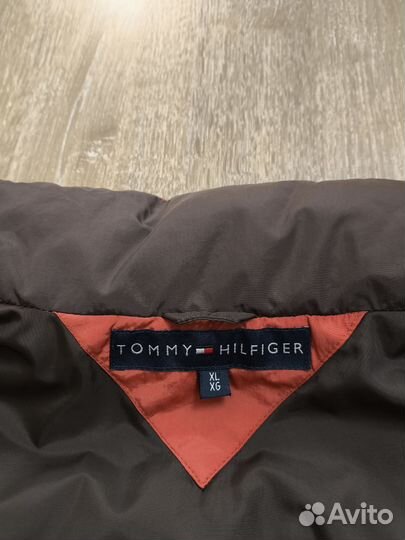 Пуховой жилет Tommy Hilfiger XL Vintage оригинал