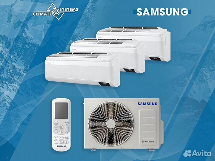 Кондиционеры Мульти сплит кассеты с установкой