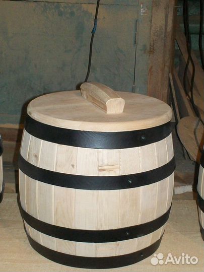 Кадки и бочки из кедра и дуба