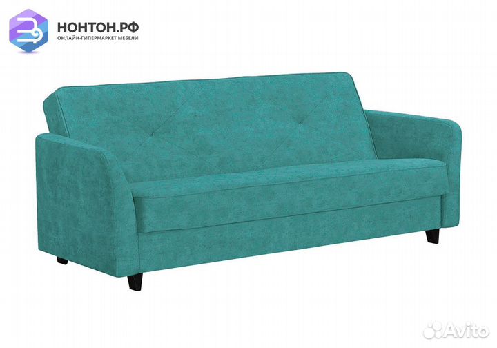 Диван книжка Норд бирюзовый