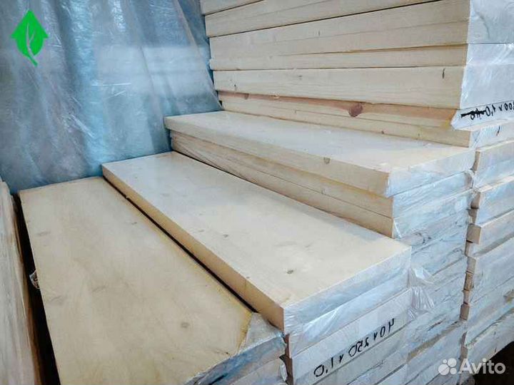Ступени хвойные 40х250х2000