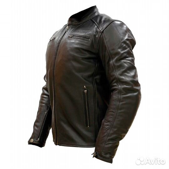 Мотокуртка кожаная мужская для мотоцикла MCP