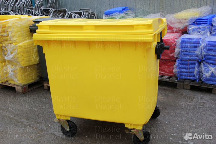 Мусорный евроконтейнер 1100л Ч2159