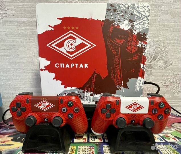Игровая приставка sony playstation 4 Спартак