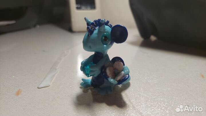 Дракончики из полимерной глины