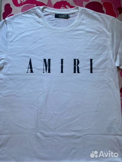 Футболка amiri белая