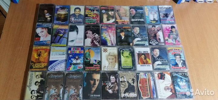 36 запечатанных аудиокассет. Одним лотом