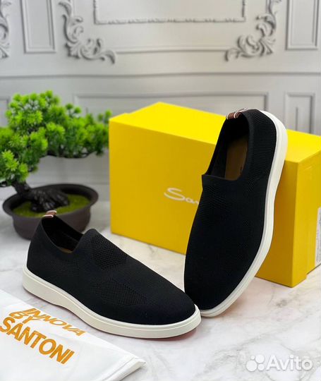 Слипоны Santoni