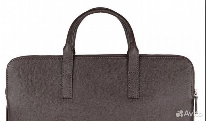 Портфель сумка телячья кожа Gourji (новый)