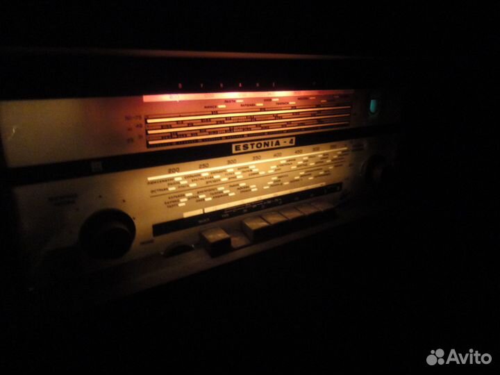 Ламповая радиола estonia -4