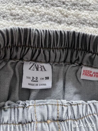 Джинсовая юбка для девочек zara