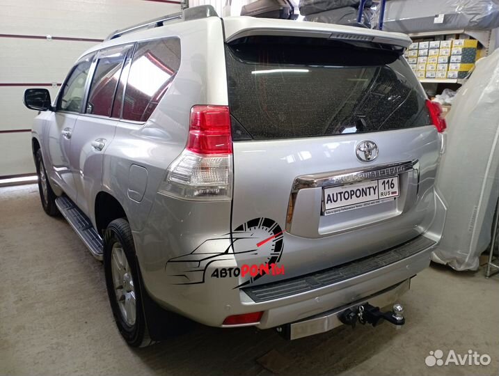 Фаркоп Тойота лк Прадо 150 легкосъемный квадрат