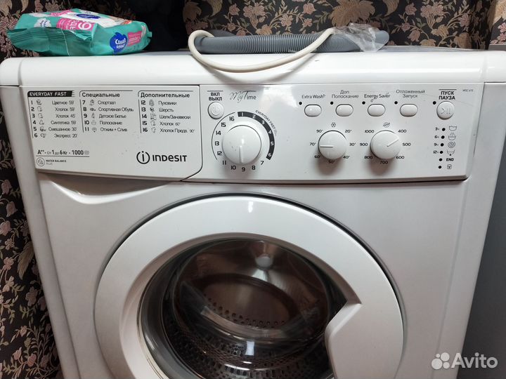 Стиральная машина indesit 6 кг msc 615