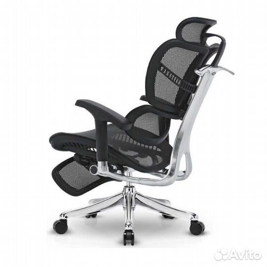 Эргономичное кресло Expert Fly с подножкой