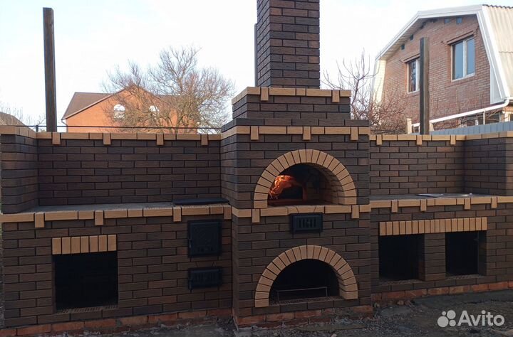 Печник. Мангал, камин, русская помпейская печь