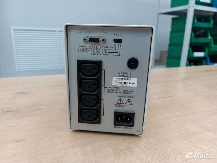 APC Back-UPS 400I + новая батарея