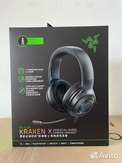 Игровые наушники razer