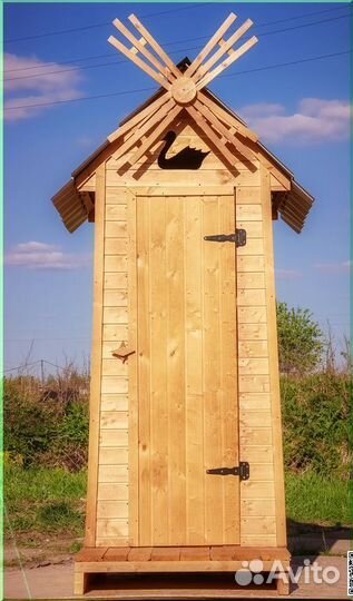 Уличный туалет с установкой SOX557