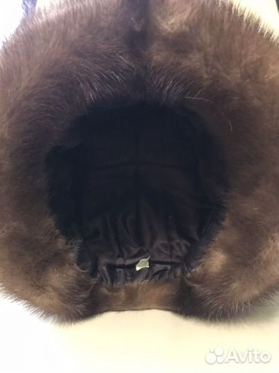 Шапка норковая женская