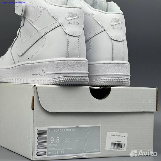 Кроссовки Nike Air Force 1 High (с мехом) (Арт.26990)