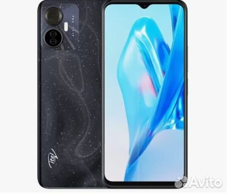 Смартфон itel Vision 5 Plus 4/128Gb черный/синий
