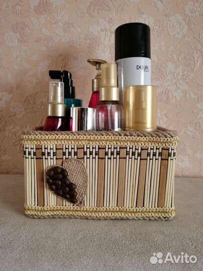 Корзина плетёная средняя