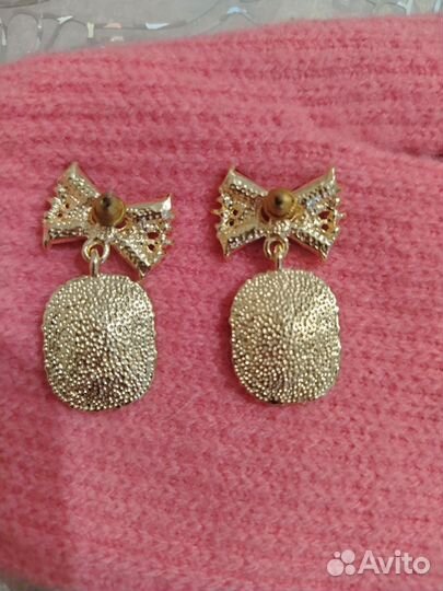 Серьги бижутерия