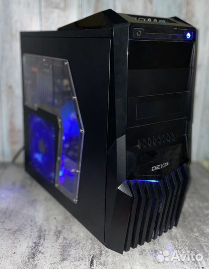 Игровой компьютер Core 16 gb i5 GTX1050 Ti SSD