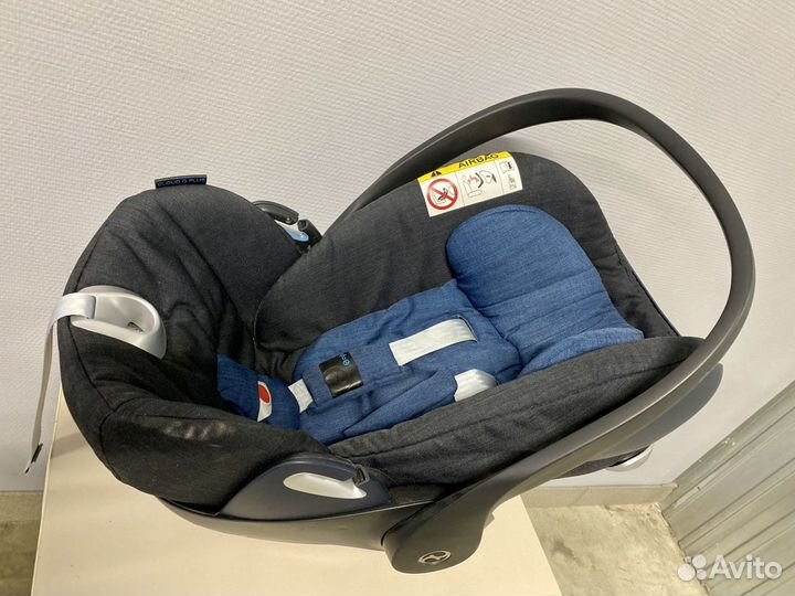 Детское автокресло автолюлька cybex cloud q 0+