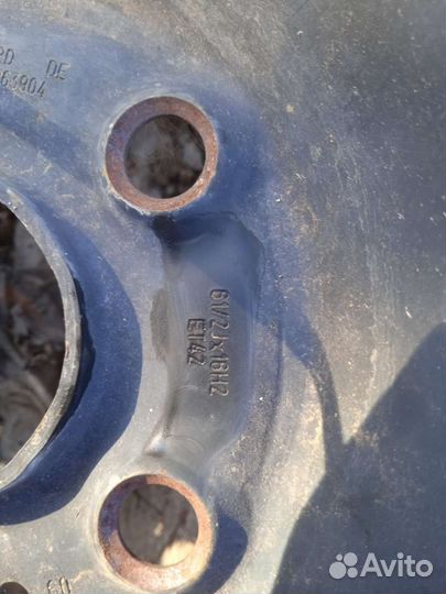 Колесные диски r16, 4шт