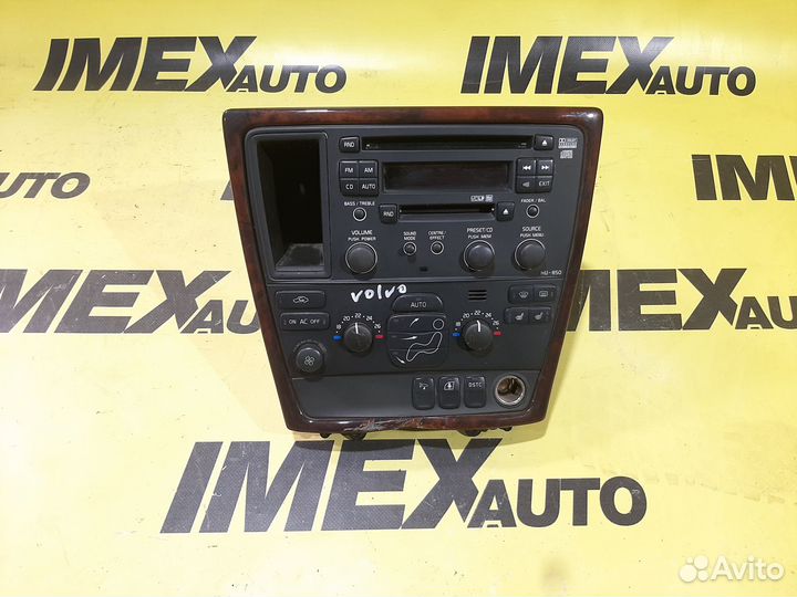 Блок управления климат-контролем Volvo S60 V70