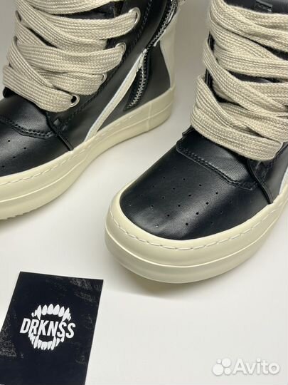 Кеды rick owens geobasket jumbo lace