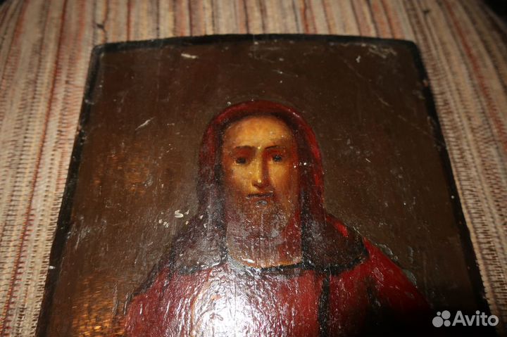 Старинная икона Господь Вседержитель