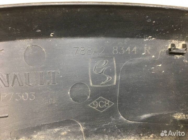 Накладка крыла задняя правая Renault Kaptur