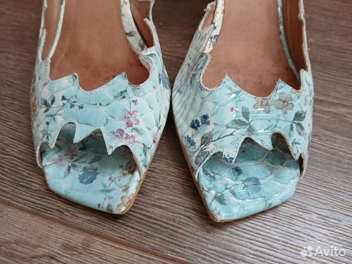 Туфли женские кожаные 38 размер