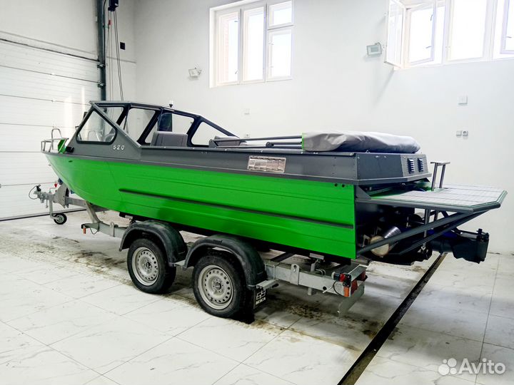 Новый водомётный катер 