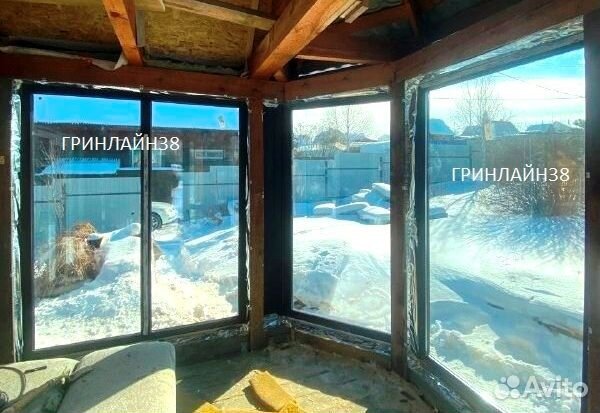 Панорамные окна на Веранду Террасу