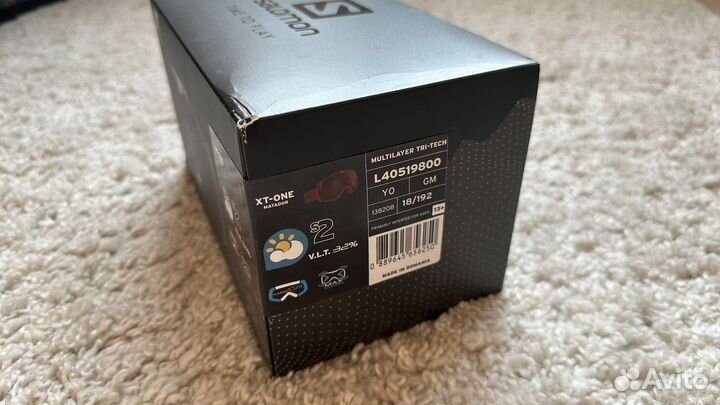 Salomon xt-one s2 горнолыжные очки