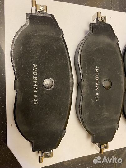 Тормозные колодки передние VAG skoda