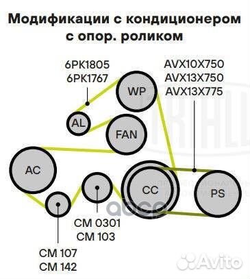 Ролик натяжителя УАЗ дв.409, ГАЗель дв. 4216