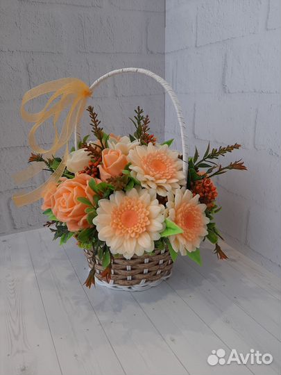 Мыло ручной работы букеты