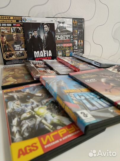 Компьютерные игры на CD/DVD дисках